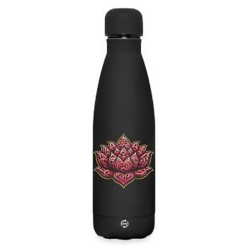 Tamil Tamilisch Sri Lanka - Matte Thermosflasche 500 ml - Schwarz - Vorne
