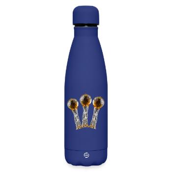 Harz Trichome - Matte Thermosflasche 500 ml - Dunkelblau  - Vorne