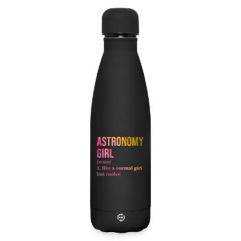 astronomie - Bouteille isotherme SOFT TOUCH 500 ml - noir - Devant