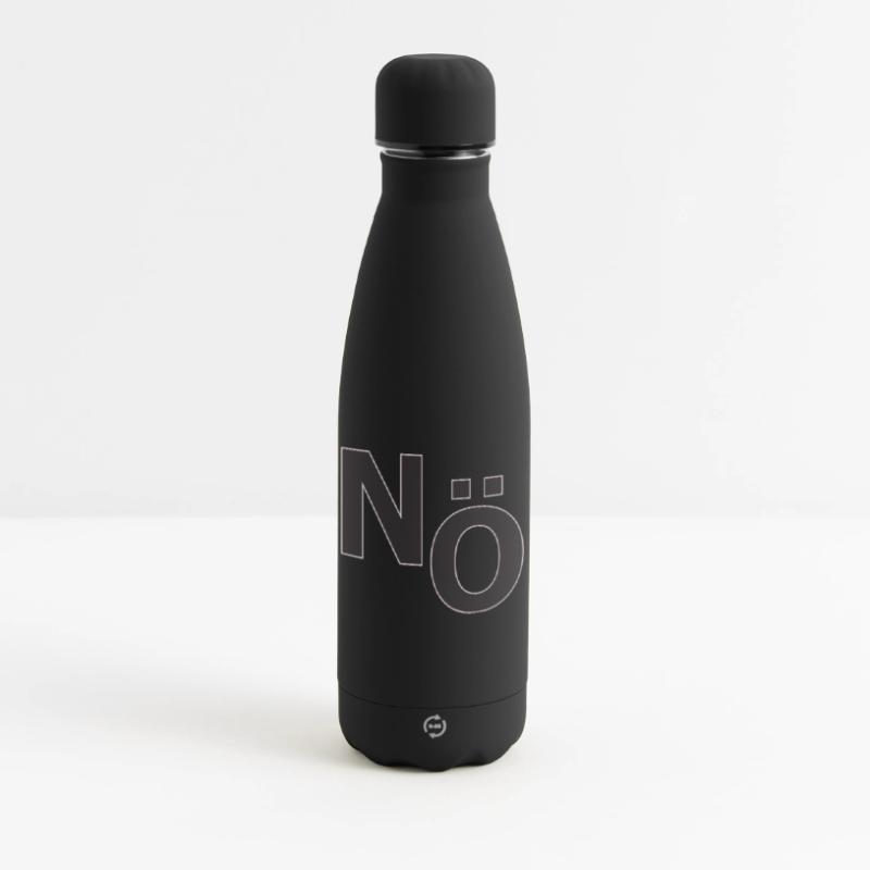Non – Déclaration typographique minimale Bouteille isotherme SOFT TOUCH 500 ml