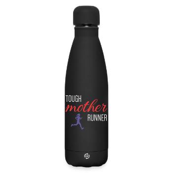Tough Mother Runner - Matte Thermosflasche 500 ml - Schwarz - Vorne