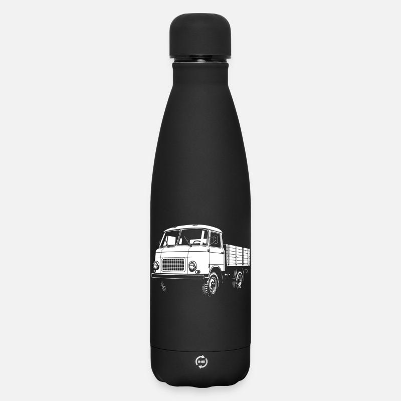 GDR Legend on Wheels Description: - Matte Insulated Water Bottle 500 ml - black