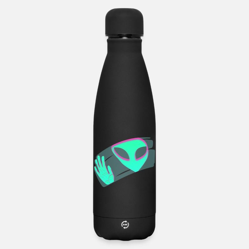 Alien - Matte Thermosflasche 500 ml - Schwarz