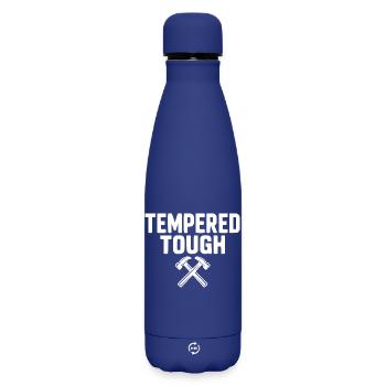 Dur Tempéré - Bouteille isotherme SOFT TOUCH 500 ml - bleu foncé  - Devant