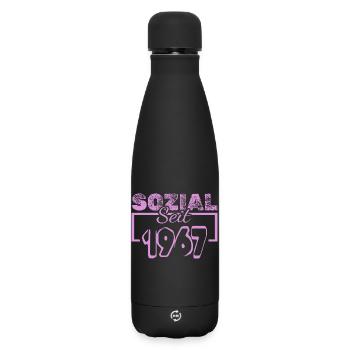 1967 - Matte Thermosflasche 500 ml - Schwarz - Vorne