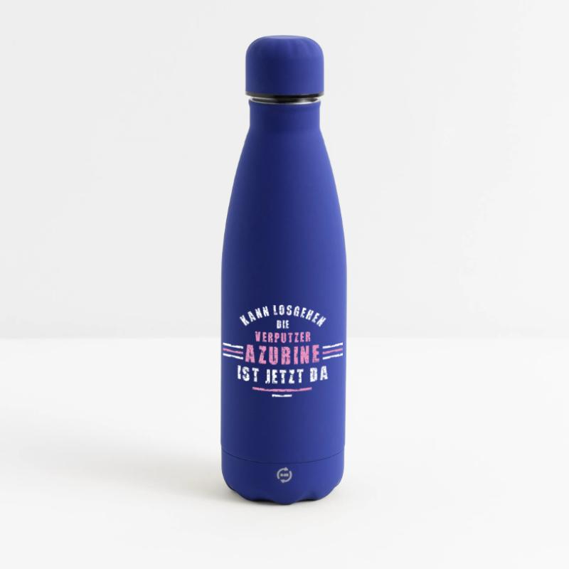 Plasterer Trainee Training Apprenticeship Plasterer Matte Insulated Water Bottle 500 ml