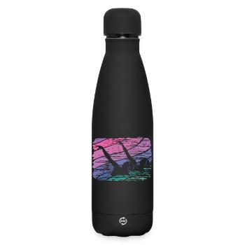 Artistic Swim Team Synchronschwimmen - Matte Thermosflasche 500 ml - Schwarz - Vorne