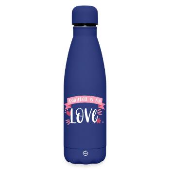 Paintball Paintballer Gotcha Liebe Geschenk - Matte Thermosflasche 500 ml - Dunkelblau  - Vorne