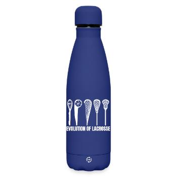 Lacrosse Development - Matte Insulated Water Bottle 500 ml - dark blue  - Front