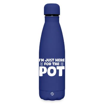 Pour le pot Casino Gambling Funny Player - Bouteille isotherme SOFT TOUCH 500 ml - bleu foncé  - Devant