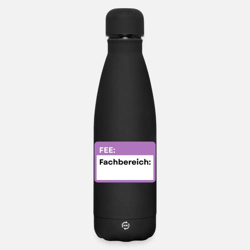 Département de Schild Lila - Bouteille isotherme SOFT TOUCH 500 ml - noir