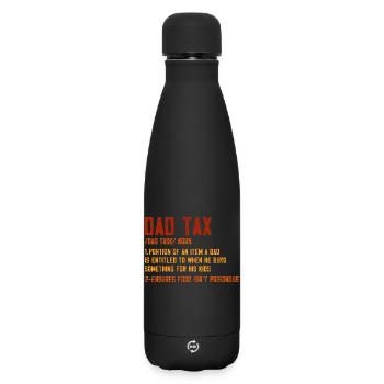 T-shirt graphique Définition de la Taxe Papa - Bouteille isotherme SOFT TOUCH 500 ml - noir - Devant