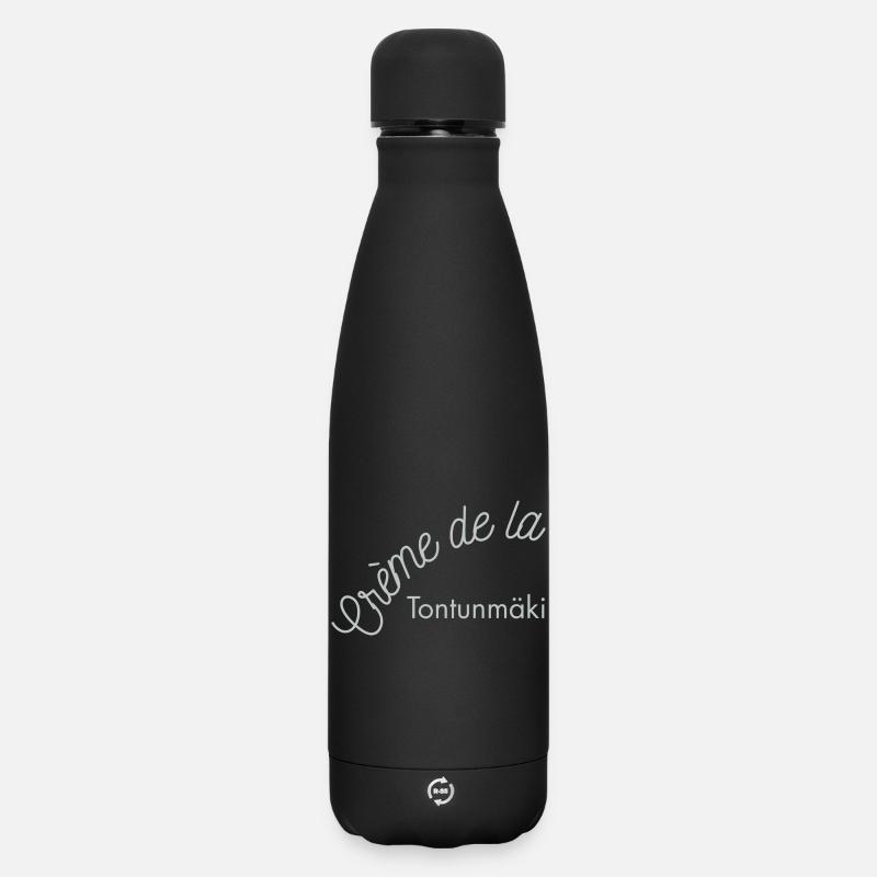 Crème de la Tontunmäki - Bouteille isotherme SOFT TOUCH 500 ml - noir