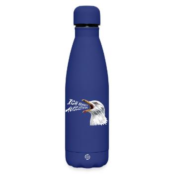 Mer Baltique BESOIN D’UNE PAUSE À FEHMARN Drôle - Bouteille isotherme SOFT TOUCH 500 ml - bleu foncé  - Devant