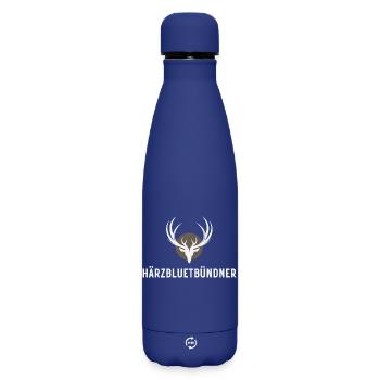 Härzbluetbündner - Bouteille isotherme SOFT TOUCH 500 ml - bleu foncé  - Devant