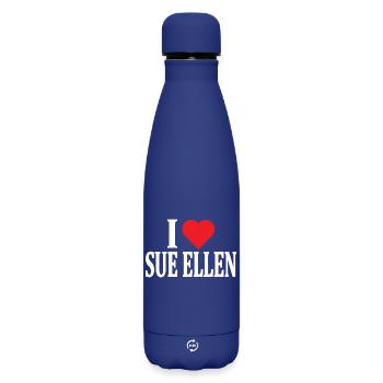 t-shirt I love Sue Ellen t-shirt gift idea - Matte Insulated Water Bottle 500 ml - dark blue  - Front