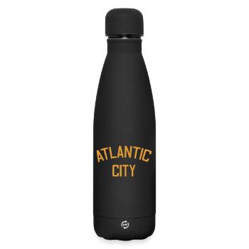 Atlantic City - Est. 1854 - New Jersey - USA - Matte Thermosflasche 500 ml - Schwarz - Vorne