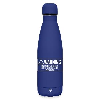 Papillon - Matte Thermosflasche 500 ml - Dunkelblau  - Vorne