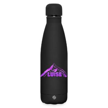 Cadeau pour Luise - Bouteille isotherme SOFT TOUCH 500 ml - noir - Devant