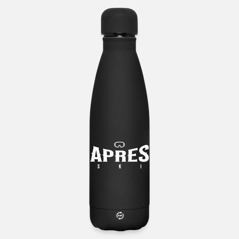 Afterskiing - SOFT TOUCH termoflaske 500 ml - sort