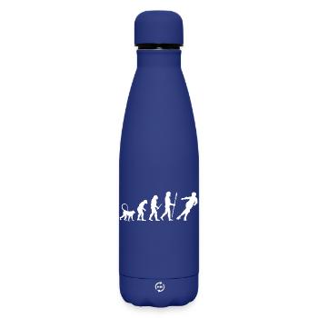 Entwicklung des Roller Derby - Matte Thermosflasche 500 ml - Dunkelblau  - Vorne