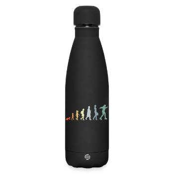 Roller Skater Evolution - Matte Thermosflasche 500 ml - Schwarz - Vorne