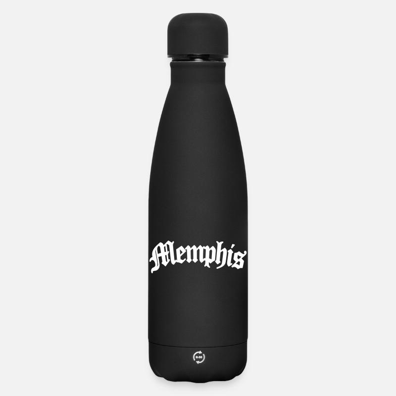 Memphis - Bouteille isotherme SOFT TOUCH 500 ml - noir