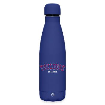 Toulouse Est. 2005 - Matte Insulated Water Bottle 500 ml - dark blue  - Front