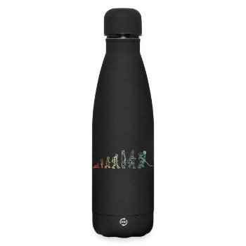 Eishockey Evolution - Matte Thermosflasche 500 ml - Schwarz - Vorne