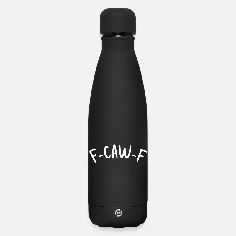 F-Caw-F - Bouteille isotherme SOFT TOUCH 500 ml - noir