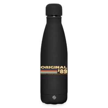 1989 - Matte Thermosflasche 500 ml - Schwarz - Vorne