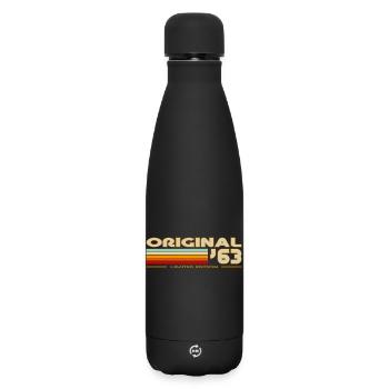 1963 - Matte Thermosflasche 500 ml - Schwarz - Vorne