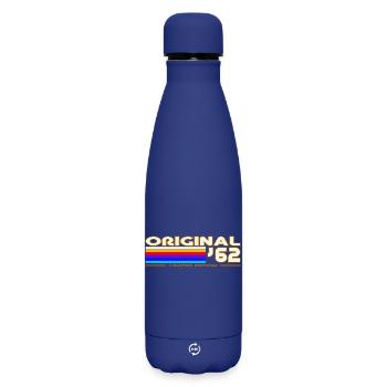 1962 - Matte Insulated Water Bottle 500 ml - dark blue  - Front