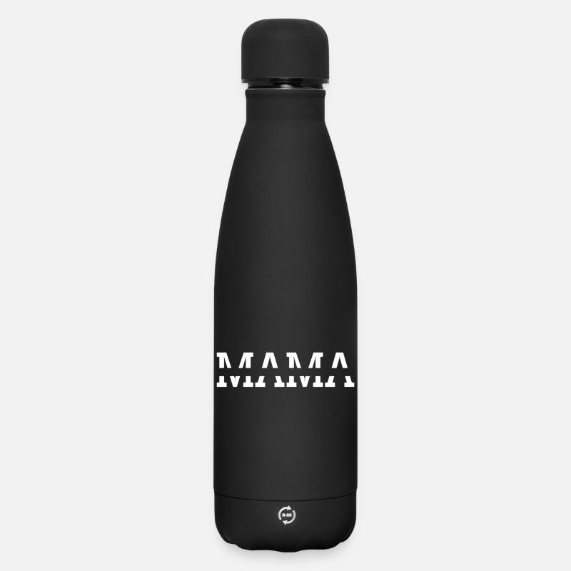 MAMA - Matte Insulated Water Bottle 500 ml - black
