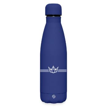 Ligne de la couronne - Bouteille isotherme SOFT TOUCH 500 ml - bleu foncé  - Devant