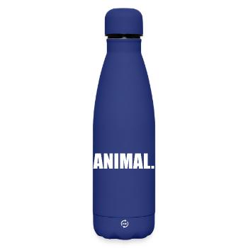 ANIMAL - Bouteille isotherme SOFT TOUCH 500 ml - bleu foncé  - Devant