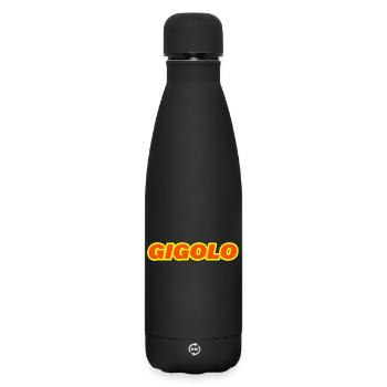 GIGOLO - Matte Thermosflasche 500 ml - Schwarz - Vorne