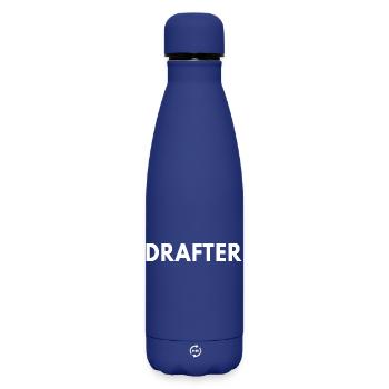 Drafter - Matte Thermosflasche 500 ml - Dunkelblau  - Vorne