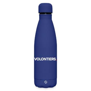 Gladly - Matte Insulated Water Bottle 500 ml - dark blue  - Front
