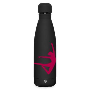 Dancing Dance - Matte Insulated Water Bottle 500 ml - black - Front