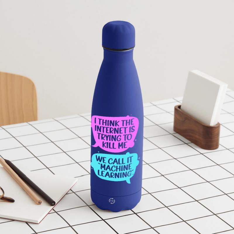 GPT Programmer Coder Matte Insulated Water Bottle 500 ml
