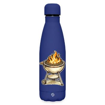 Griller - Bouteille isotherme SOFT TOUCH 500 ml - bleu foncé  - Devant