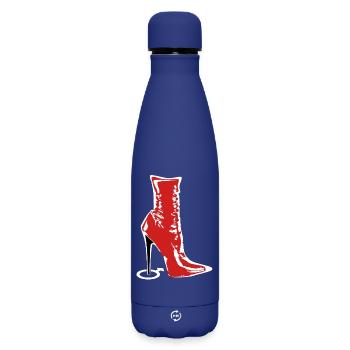 Bottes de Maîtresse - Bouteille isotherme SOFT TOUCH 500 ml - bleu foncé  - Devant