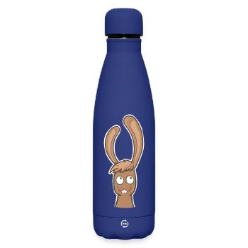Rabbit - Matte Insulated Water Bottle 500 ml - dark blue  - Front