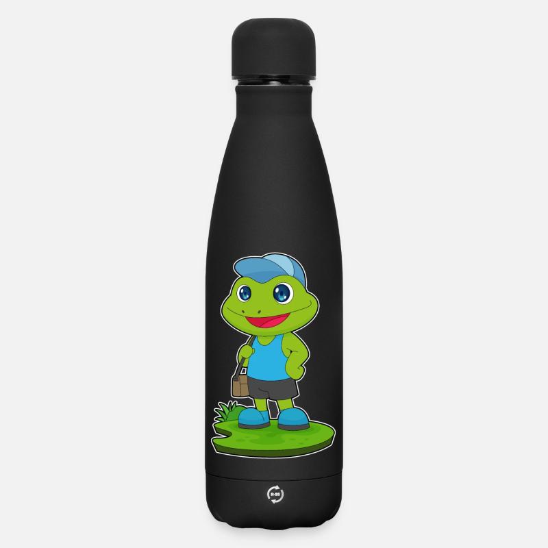 Sac à bandoulière Frog Wanderer - Bouteille isotherme SOFT TOUCH 500 ml - noir