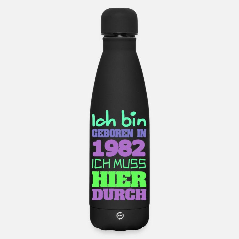 1982 - Bouteille isotherme SOFT TOUCH 500 ml - noir