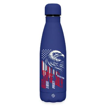 4. JULI AMERIKA IST EIN WEITERER NAME DER CHANCE - Matte Thermosflasche 500 ml - Dunkelblau  - Vorne