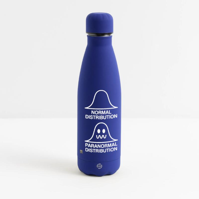  Math Statistics Normal Paranormal Distribution Matte Thermosflasche 500 ml