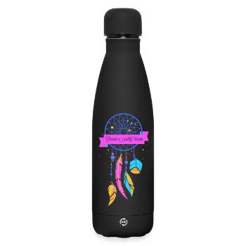 dream catcher - Matte Insulated Water Bottle 500 ml - black - Front