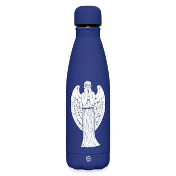 Don't Blink - Matte Thermosflasche 500 ml - Dunkelblau  - Vorne